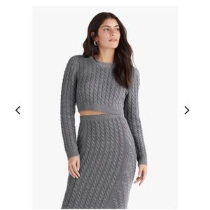 Favorite Daughter Long Sleeve Crop Top